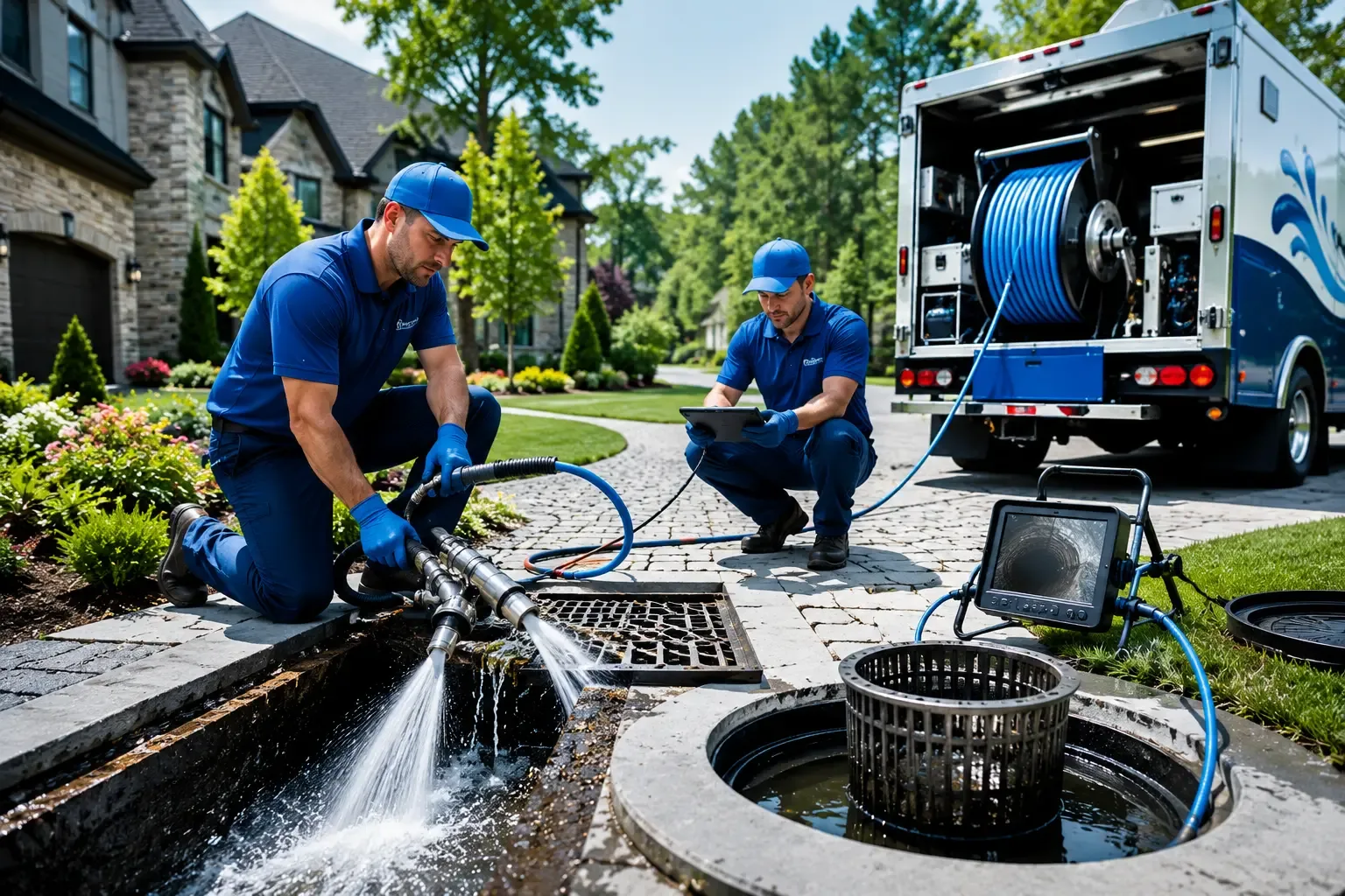 Local outdoor drain cleaning professionals in Nineveh, IN